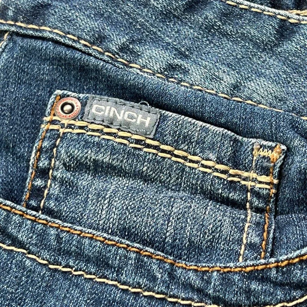 Cinch Ada Jeans Womens 19R 35 Loose Stretch Denim Relaxed Bootcut
